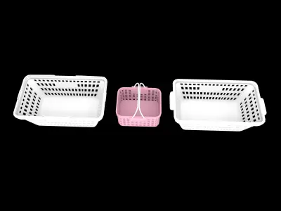 bucket  Low-poly 3D model