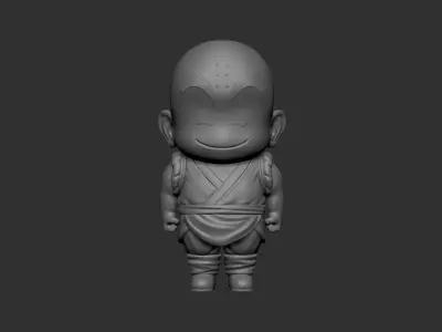 Krillin Kid 3D print model