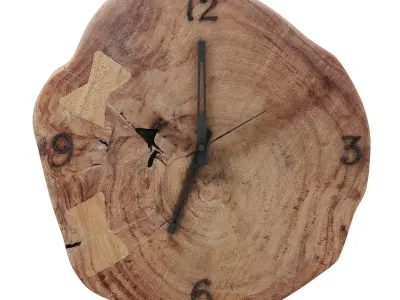 Asiriq clock Low-poly 3D model