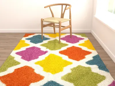 Rugs No 559 Low-poly 3D model