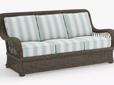 Lakehouse Large Sofa 3D model