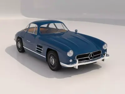 Mercedes 300SL Gullwing 3D model