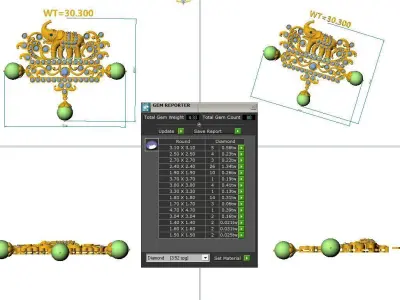 FASION PENDANT 3D model