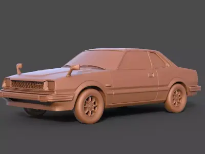 Honda Prelude 3D print model