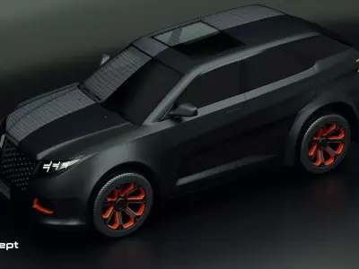 car concept 3D model