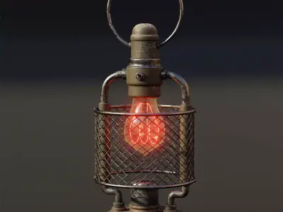 Fancy lantern to put or to hang 3D print model