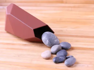 Minimalistic Modern Vase Set 3D print model