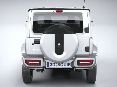 Suzuki Jimny 4style 5door 2024 3D model