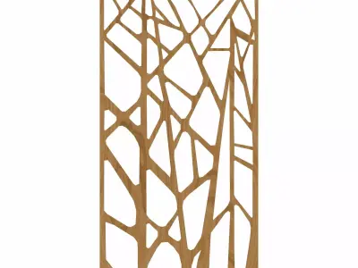 Decorative panel STL 3D model 25
