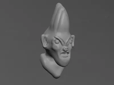 Shark Man Low-poly 3D model