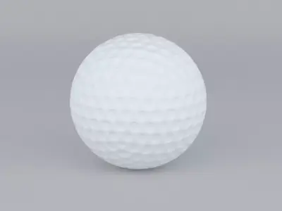 Golf ball 3D model
