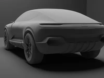 Audi Activesphere exterior high quality  3D model