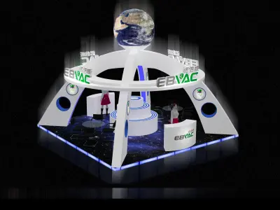 Exhibition - Area -6X6-3DMAX2009-39 3D model