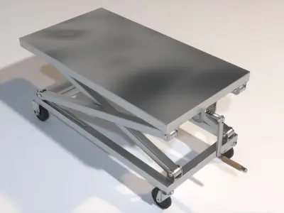 Scissor Lift Table 3D model