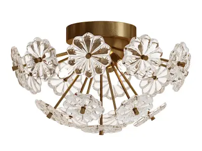 Lampatron MOIRA Ceiling Chandelier Low-poly 3D model