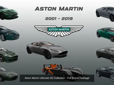 DELUXE - All Car Brand 3D Model Pack