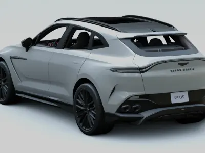 Aston Martin DBX707 3D model