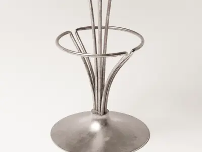 Piet Hein Barstool Low-poly 3D model