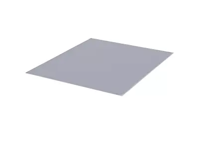 Blankets Quilted Throw Blanket Low-poly 3D model