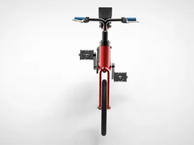 Electric - resizabable cum foldable cycle 3D model