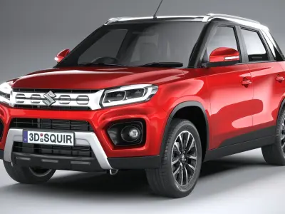 Suzuki Brezza 2021 3D model