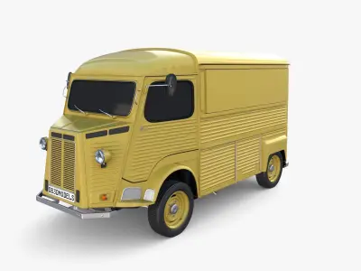 Generic 40s Van 3D model