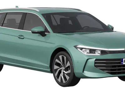 Volkswagen Passat Variant 2024 3D model