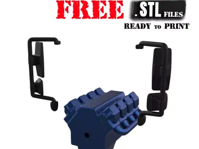 Free download Mirror and Engine SK Series Truck 3DPrintable STL  Free 3D print model