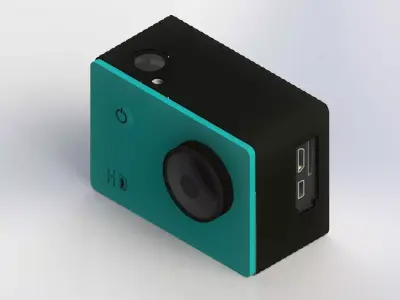 Sport HD camera 3D model