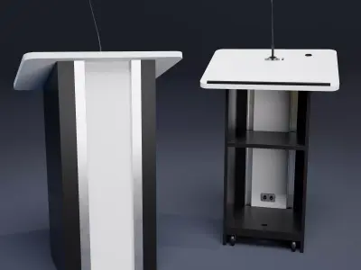 Borro Podium 3D model