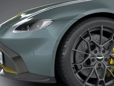 Aston Martin Vantage AMR 2020 3D model