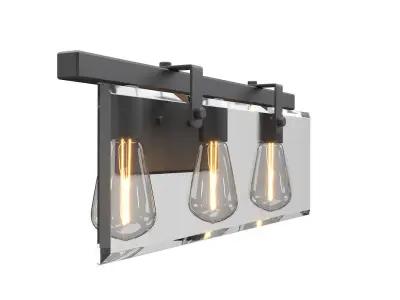 Urban Ambiance Bristol Bath Vanity Wall Light UHP2451 3D model