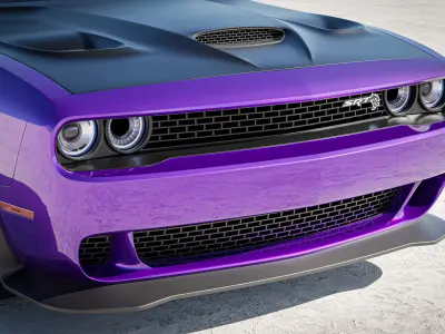 Dodge Challenger SRT Hellcat 2018 3D model