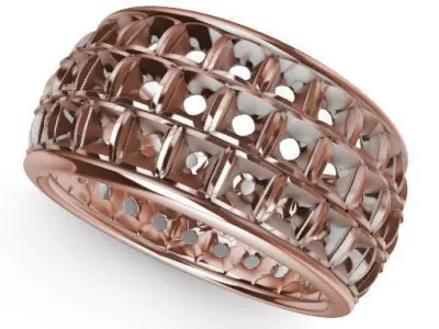 Patterned Ring 3D model Texture Texture purchase