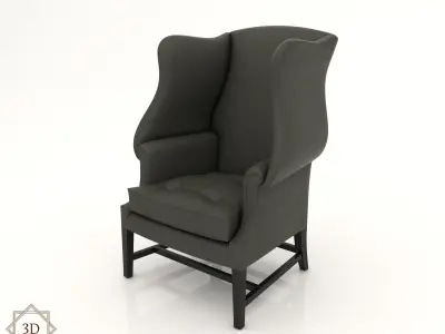 Interior Sofa Armchair 34 - For CNC and Interior 3D model