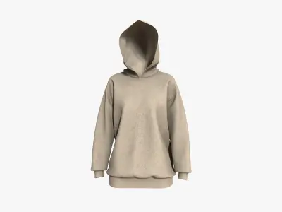 Sport Hoodie 3D model