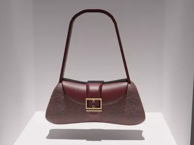 LOWPOLY BAG Low-poly 3D model