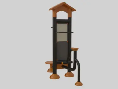 Playground Sport Equipment - 07 3D model