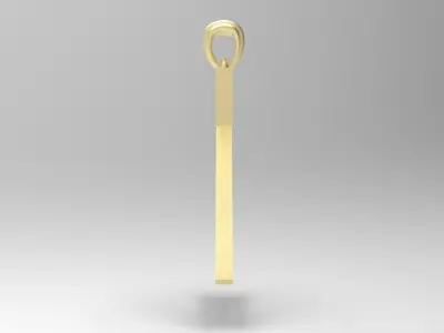 Alphabet Latin Z 3D print model