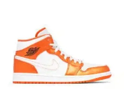 ORANGE AND WHITE AIR JORDANS 3D print model