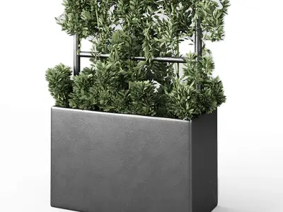 Botanical Planter 3D model