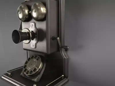Wall telephone 3D model