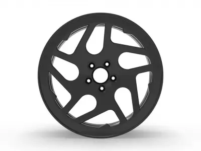 car rim design 3D print model