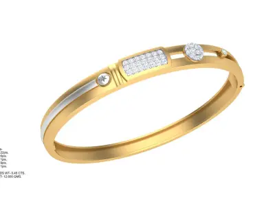 Bangle Lot Unisex 3D Model Collection 3D print model