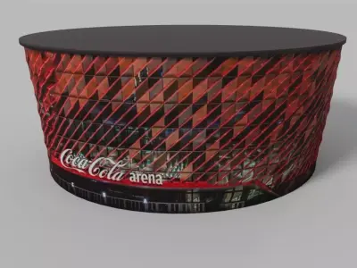 Coca Cola Arena UAE 3D model