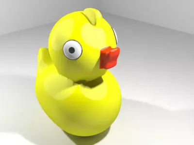 Toys - Duck 3D model