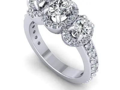 gift rings 3D Model Pack