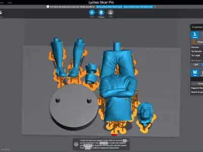 Diego Maradona 3D Printable  3D print model