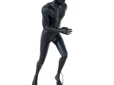 Running abstract mannequin 82 3D model