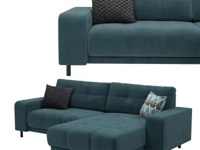 Foretti Modular Sofa 3D model